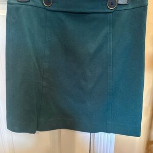 Loft short skirt Teal size 4 P